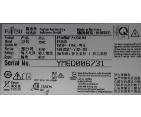 RX2540 768GB