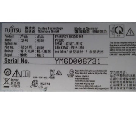 RX2540 768GB