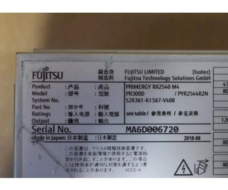 RX2540 64GB WS2016