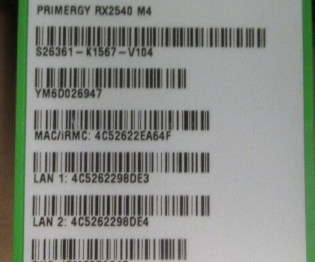 4-Core RX2540 32GB
