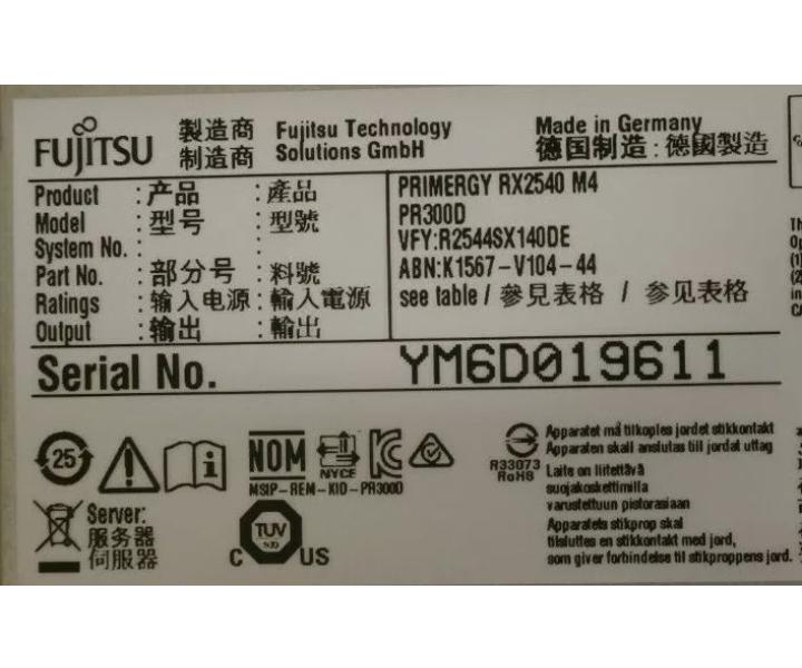 8-Core RX2540 80GHz 16GB