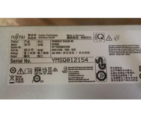 RX2540 48GB 900GB