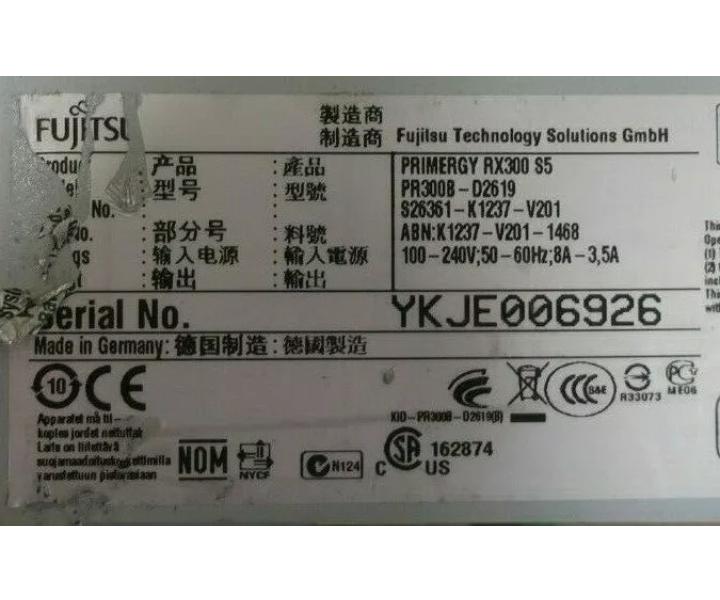 Quad-Core RX300 E5520 26GHz 12GB