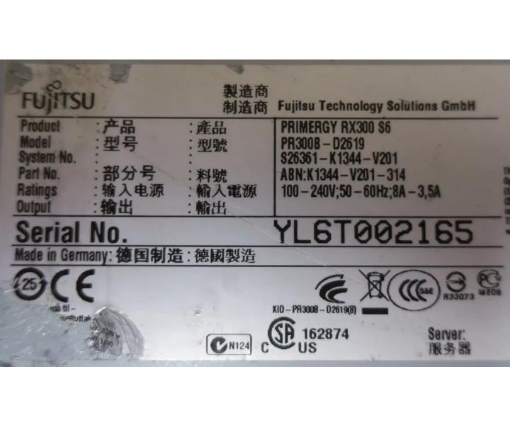 6-Core RX300 L5640 26GHz 24GB