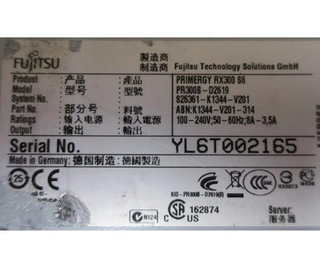 6-Core RX300 L5640 26GHz 24GB