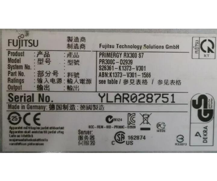 8-Core E5-2690 RX300 90GHz 64GB