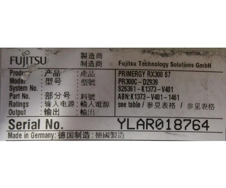 6-Core E5-2630 RX300 3GHz