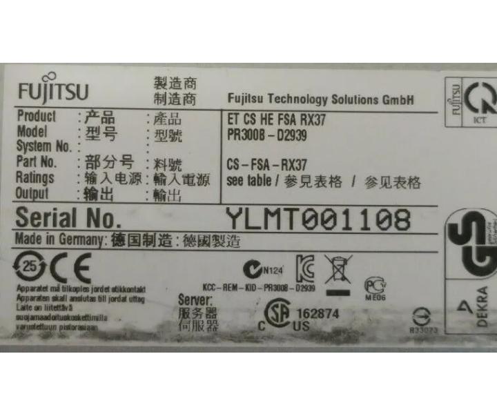 Six-Core E5-2630 RX300 3GHz 16GB