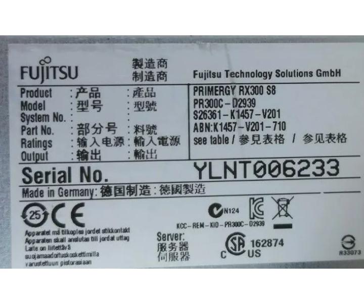 10-Core E5-2670v2 RX300 50GHz 64GB