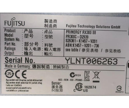 E5-2660v2 RX300 64GB 100GB 300GB