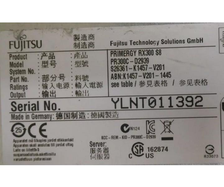6-Core E5-2643v2 RX300 50GHz 256GB
