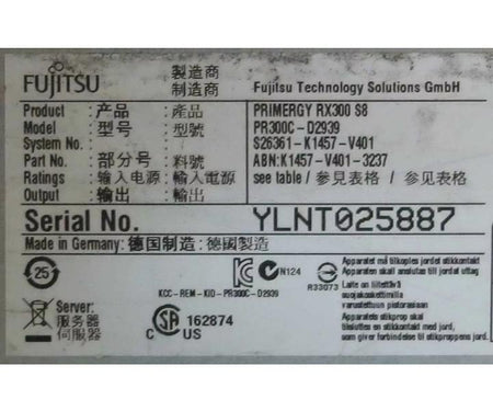 E5-2630v2 RX300 6GHz 512GB