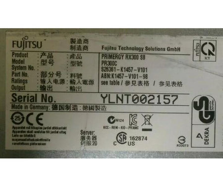 8-Core E5-2640v2 RX300 0GHz 64GB