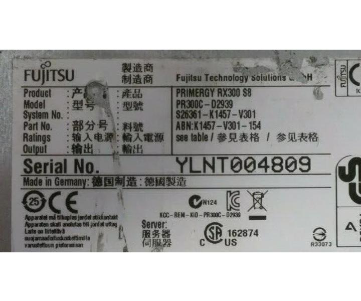 E5-2640v2 12-Bay RX300 128GB 900GB