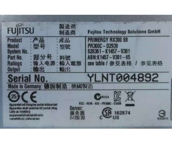 E5-2640v2 12-Bay RX300 32GB 900GB