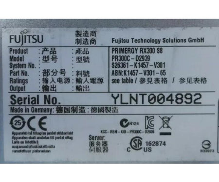 E5-2640v2 12-Bay RX300 32GB 900GB
