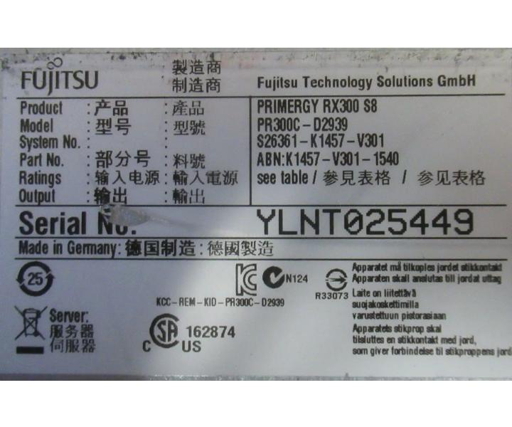 E5-2620v2 RX300 1GHz 32GB