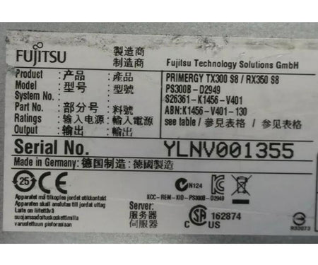 E5-2690v2 8-Bay RX350 10Core 3GHz 64GB