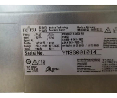 S26361-K1503-V200 RX4770 0CPU