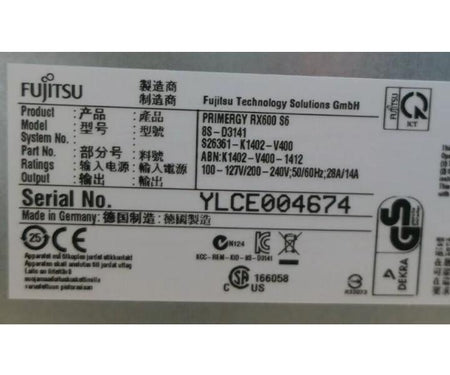 8-Core E7-4820 RX600 0GHz 1024GB