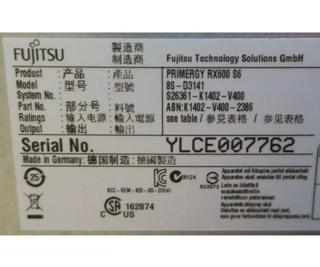 E7-4830 RX600 13GHz 512GB