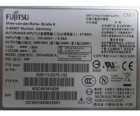 S26113-F575-E12 450W A3C40161429
