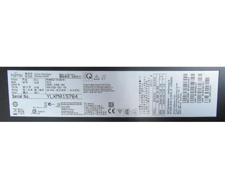 Quad-Core E3-1231v3 TX1330 40GHz