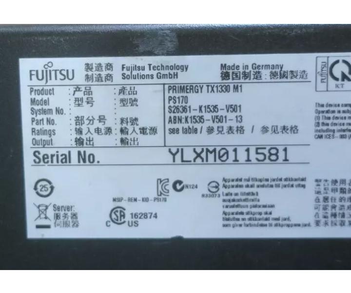 Quad-Core E3-1231v3 TX1330 32GB 4Bay 01TB