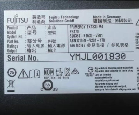 E-2124 TX1330 32GB WS16
