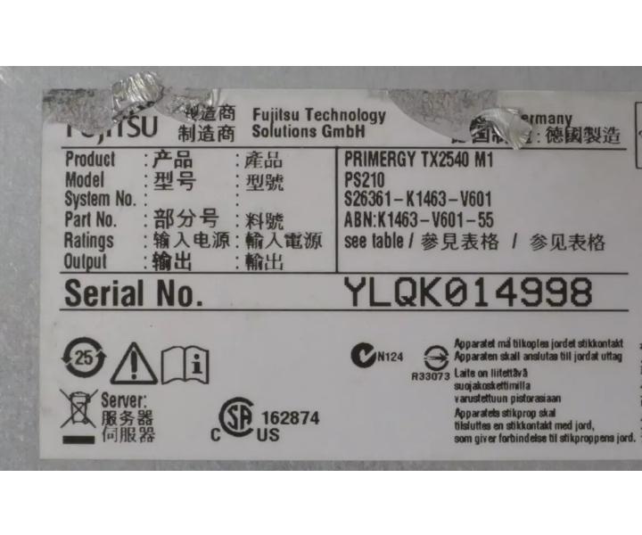 E5-2430v2 8-Bay TX2540 6Core 96GB 10TB