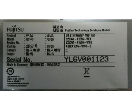 S26361-K1366-V100 A3C40116882 1GbE