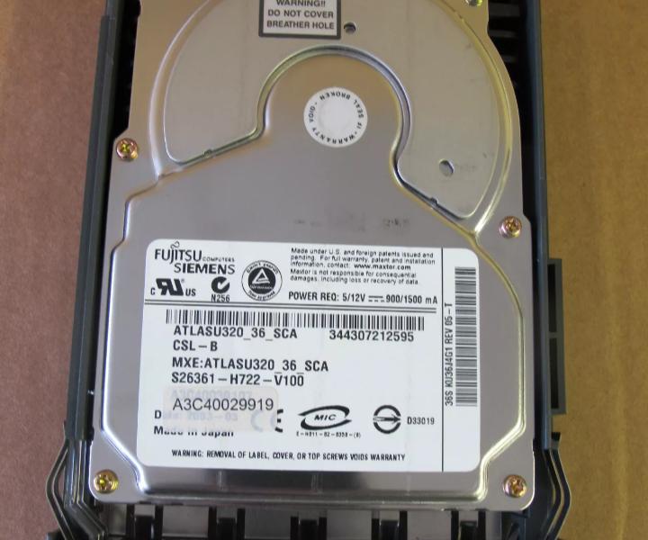 S26361-H722-V100 36Gb ATLASU320