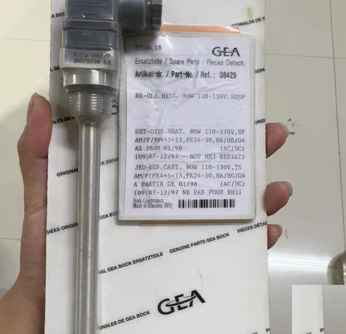 GEA BS-ÖLS HEIZ 80W 110-130V 08429 AM F FK4 5 13 FK24-50 HA HG 04 AC DC
