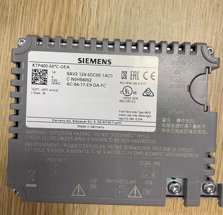 GEA KTP400-55Ｃ- GEA6AV2 124-5DC00-1AC0