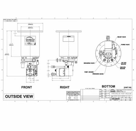 GENESIS HPH 25Q H541-2251 CF250 GA-1200 10 12