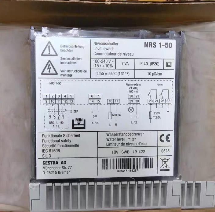 GESTRA NRS 1-50 100-240V AC IP40 IP20