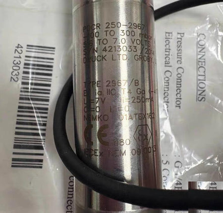 GE DRUCK PDCR250-2967 -100 to 300mbar