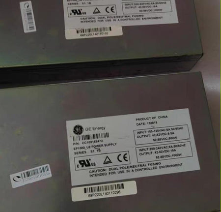 GE Energy EP1000 UZ      1000W      100-240VAC   52-58VDC 500W 1000W