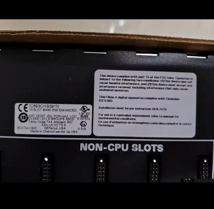 GE IC693CHS391N 10 EMI