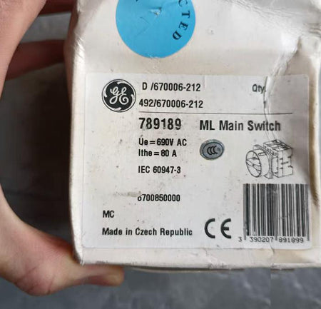 GE ML2-670 80A 690V 220