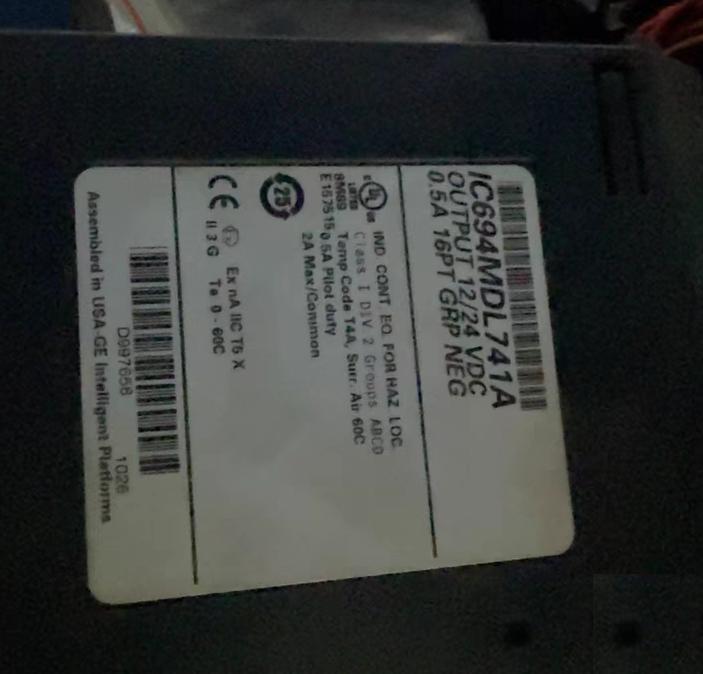 GE PLC IC694MDL741A 16 12 24VDC 0 5A