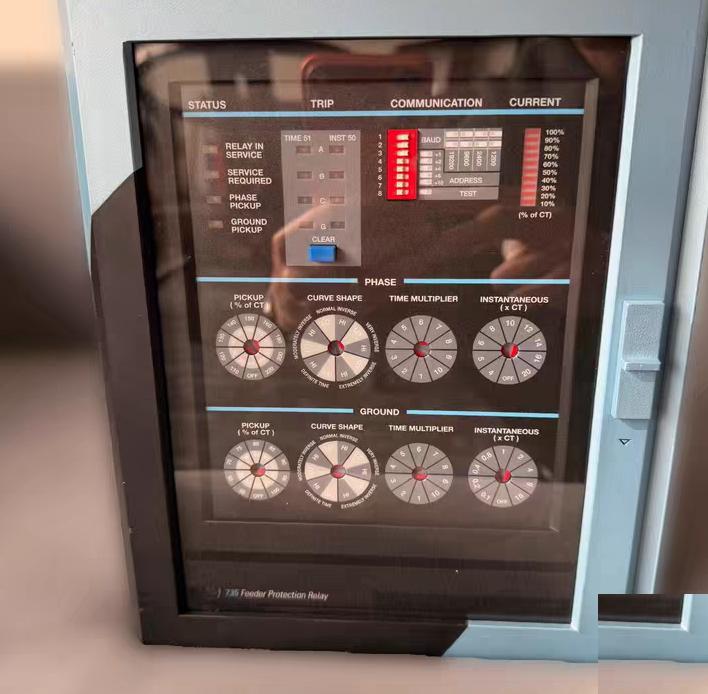 GE SR735-CASE SR735-5-5-HI-485