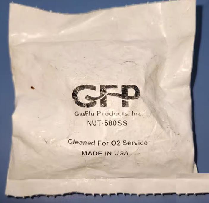 GFP NUT-580SS GasFlow Products