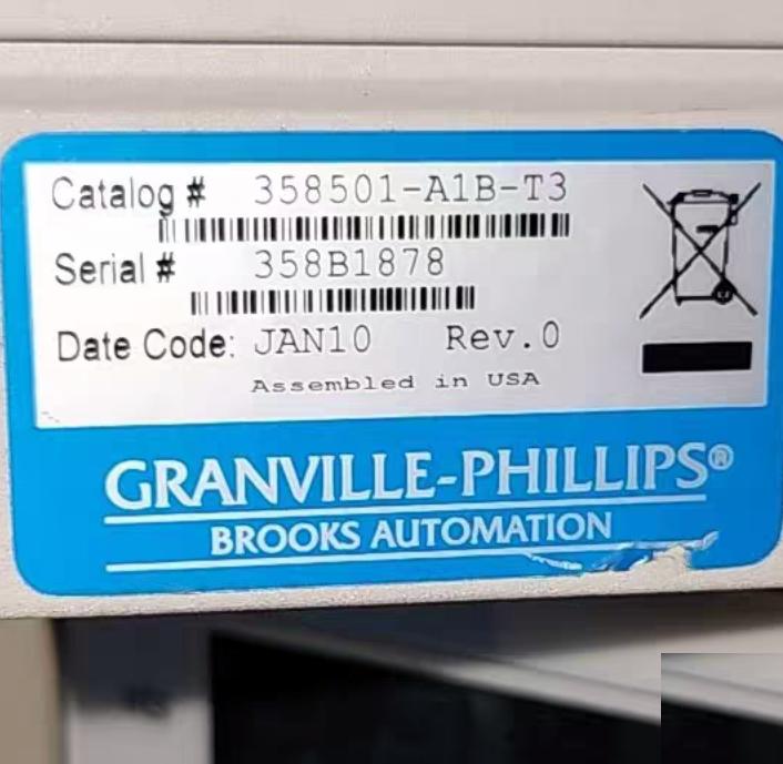 GRANVILLE PHILLIPS 358502-01B-T3 358501-A1B-T3 3
