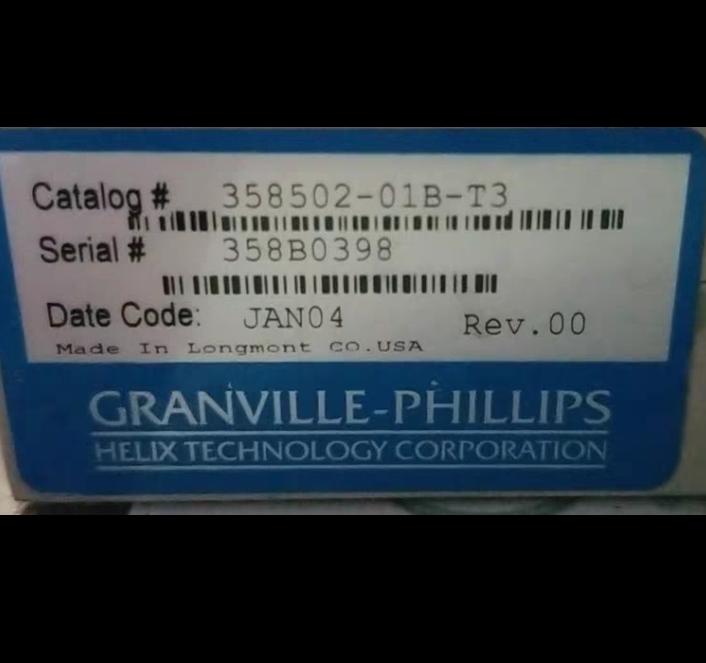GRANVILLE PHILLIPS 358502-01B-T3 358501-A1B-T3 3