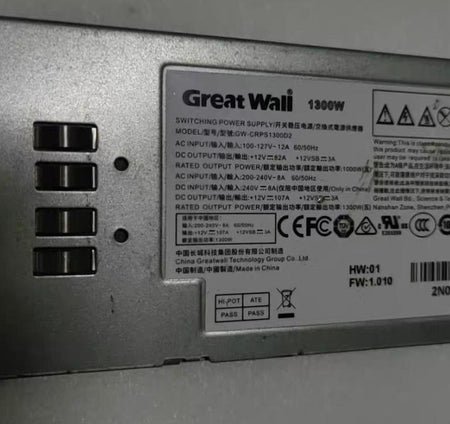 GW-CRPS1300D2    1300W         Great Wall