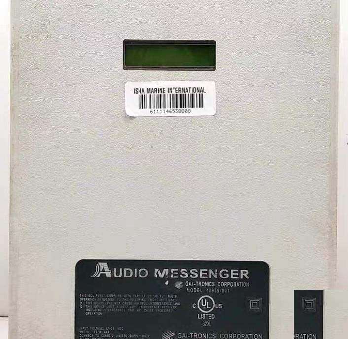Gai-Tronics 10959-001 Audio Messenger Interface 8808