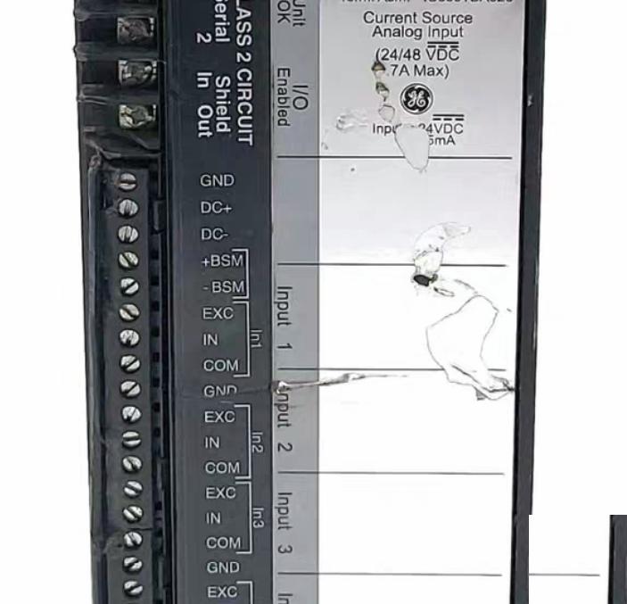 Genius IC660TBA026M Terminal Module CUR SRC ANLG IN24 48VDC PWR