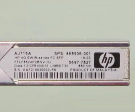 468506-001 FTLF8524P2BNV-HJ AJ715A