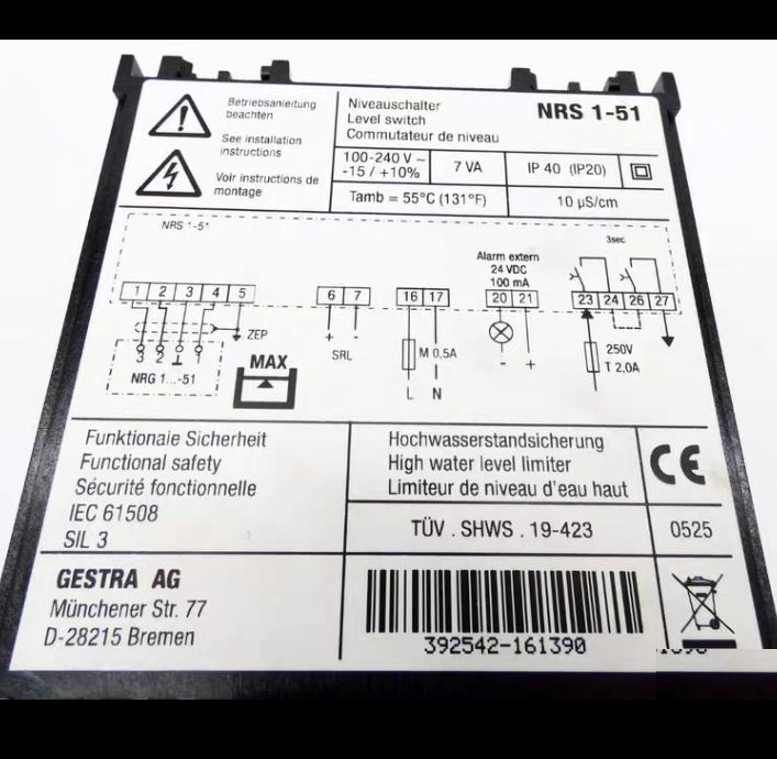 Gestra NRS 1-51 NRS1-51 100-240V